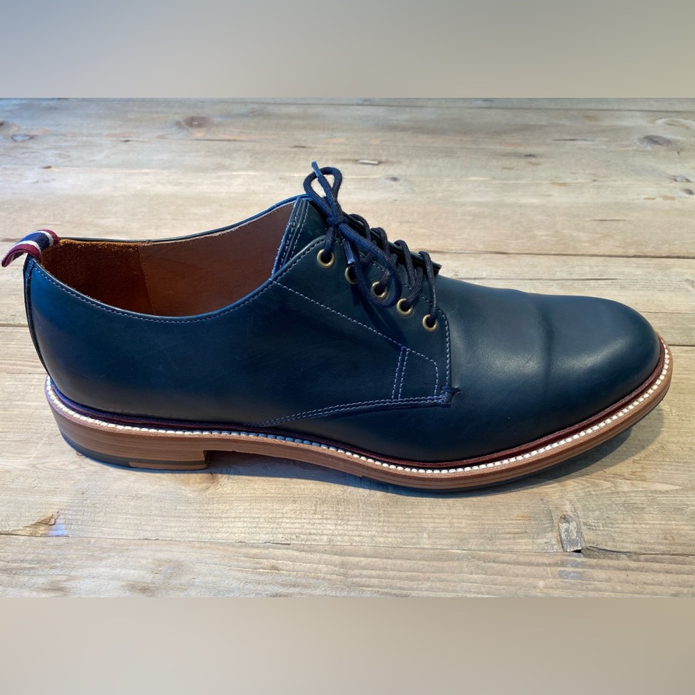J Crew Derby, Mens Sz 10.5, navy blue